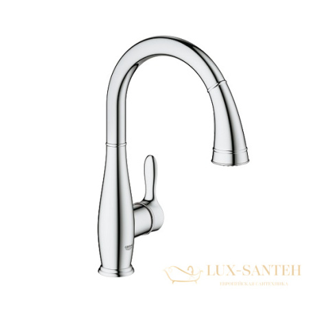 смеситель grohe parkfield 30215001 для мойки, хром