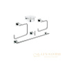 набор аксессуаров grohe essentials cube 40758001, хром