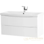 тумба belbagno marino marino-cer-1000-2c-so-bl-p 96,4 см, bianco lucido