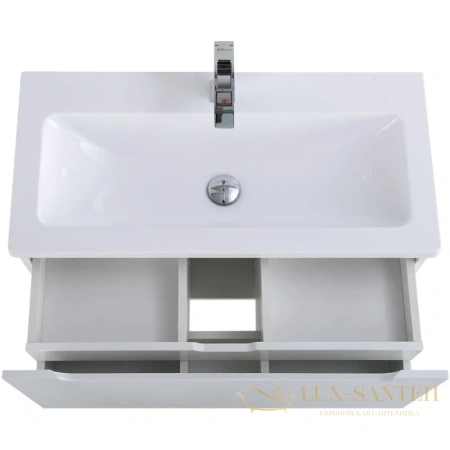 тумба belbagno etna etna-m-800/380-1c-so-bl 79,6 см, bianco lucido