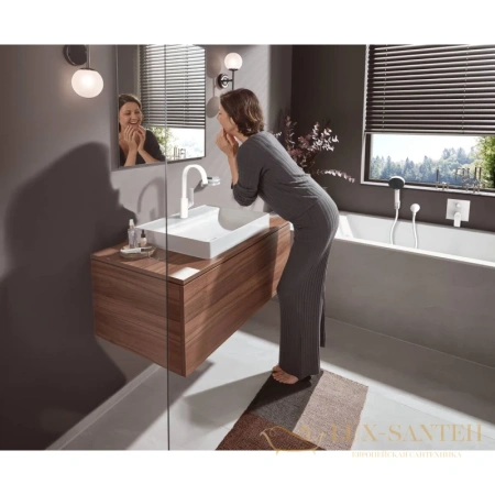 смеситель для раковины hansgrohe vivenis 210 75032700 без сливного гарнитура