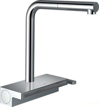 смеситель для кухни hansgrohe m81 aquno select 250 с вытяжным душем 2 jet. sbox (73830000)