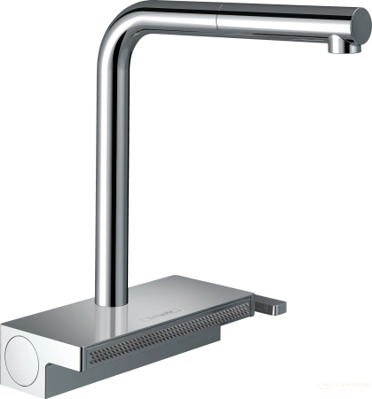 смеситель для кухни hansgrohe m81 aquno select 250 с вытяжным душем 2 jet. sbox (73830000)