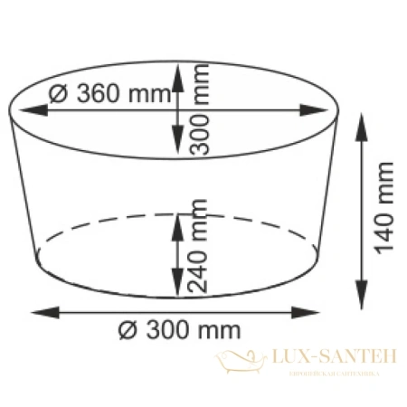 плетеная корзина wasserkraft rossel wb-280-s для белья, белый