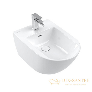 биде villeroy & boch subway 3.0 44700001 подвесное, белый