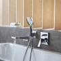 излив для ванны 167 мм hansgrohe metropol 32542000 хром