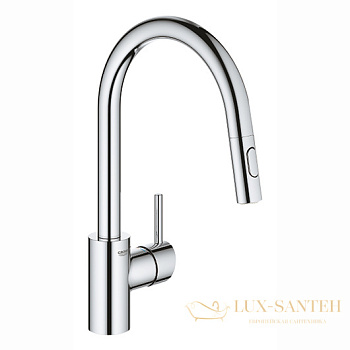 смеситель grohe concetto 31483002 для мойки, хром