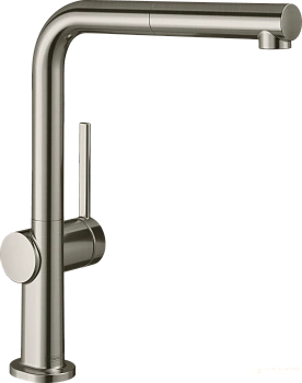 смеситель для кухни hansgrohe m54 talis 270 с вытяжным душем сталь (72808800)