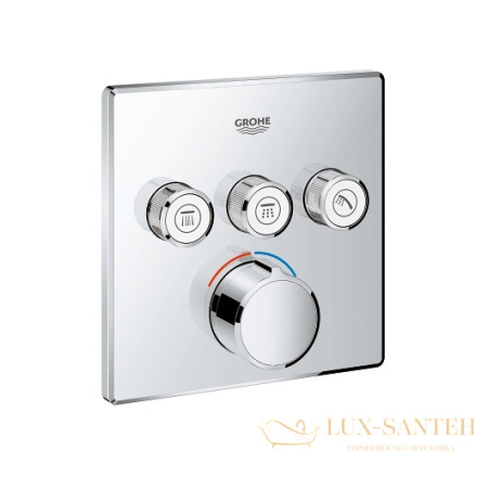 смеситель grohe grohtherm smartcontrol 29149000 для ванны, хром