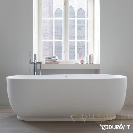 ванна duravit luv 700434000000000 180х85, белый