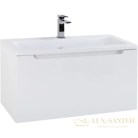 тумба belbagno etna etna-m-800/380-1c-so-bl 79,6 см, bianco lucido