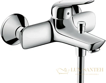 смеситель для ванны hansgrohe novus 71040000, хром