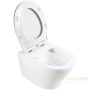 комплект унитаза с инсталляцией belbagno acqua bb340chr/bb2020sc/bb002-80/bb005-pr-chrome с сиденьем микролифт и клавишей смыва, белый