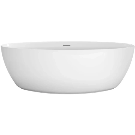 ванна акриловая свободностоящая 185,94x87,95 см belbagno bb707-1860-880, белый глянцевый