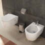 унитаз подвесной, hansgrohe elupura original s, 60207450, 540х360 безободковый с сиденьем без микролифта, белый глянцевый