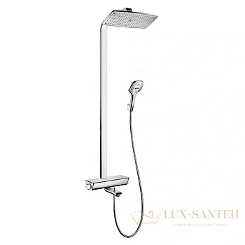 душевая система для ванны hansgrohe raindance select e360 showerpipe 27113000 хром