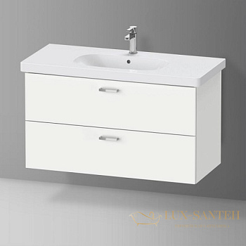 тумба под раковину duravit xbase xb619301818 1000х458х560 мм, белый