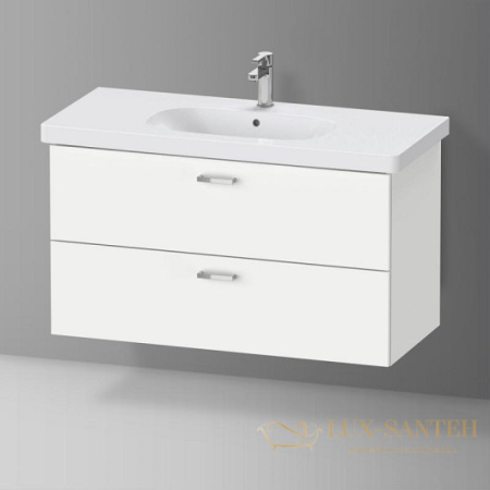 тумба под раковину duravit xbase xb619301818 1000х458х560 мм, белый