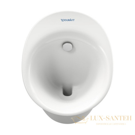 писсуар duravit white tulip 2817300007 подвод воды сзади, белый