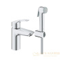 смеситель grohe eurosmart 23124003 для раковины, хром