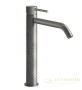 смеситель для раковины высокий gessi 316 intreccio 54106.239, steel brushed