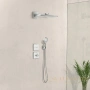 переключатель потоков hansgrohe showerselect 15736400 на три потребителя, белый