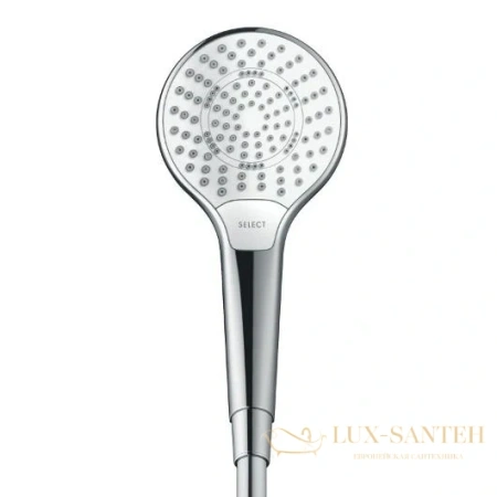 ручной душ multi hansgrohe croma select s 26800400 белый/хром