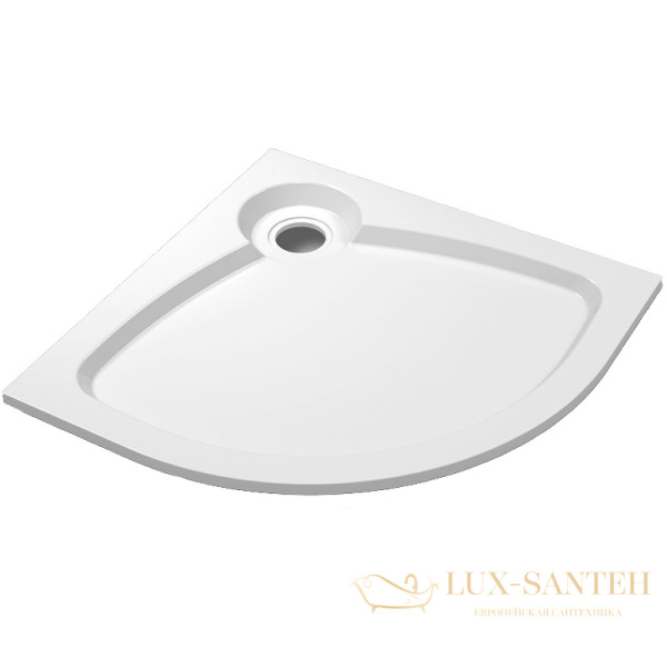 душевой поддон cezares tray s tray-s-r-90-550-56-w из искусственного камня 90x90, белый