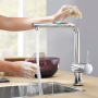 смеситель grohe minta touch 31360001 для мойки, хром