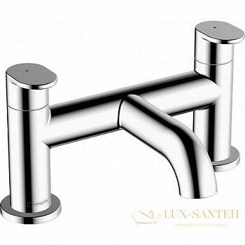 смеситель для ванны hansgrohe vernis blend 71442000, хром