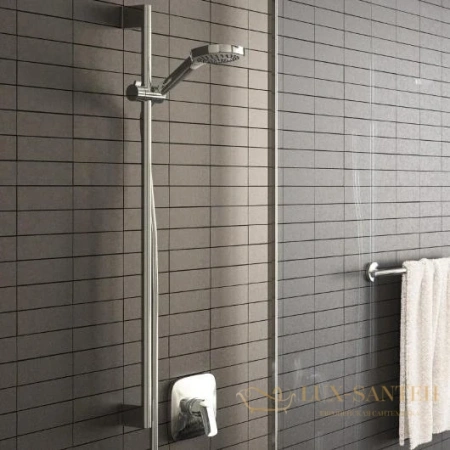 душевой гарнитур hansgrohe croma select e multi 26590400 белый/хром