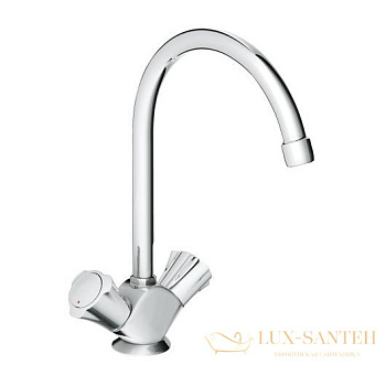 смеситель grohe costa l 31831001 для мойки, хром