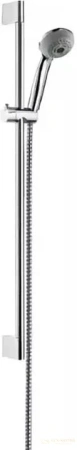 душевой гарнитур hansgrohe crometta 85 multi 27767000 unica crometta штангой 65 см, хром