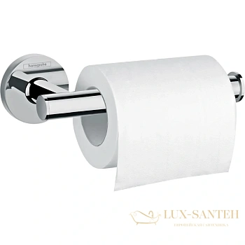 держатель туалетной бумаги hansgrohe logis universal 41726000, хром