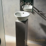 раковина накладная duravit bacino 0325420000 ⌀ 420 мм, белый