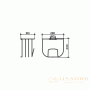 корзина keuco astor04972010000 для полотенец, хром