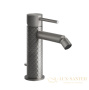 смеситель gessi 316 intreccio 54107.239 для биде, steel brushed