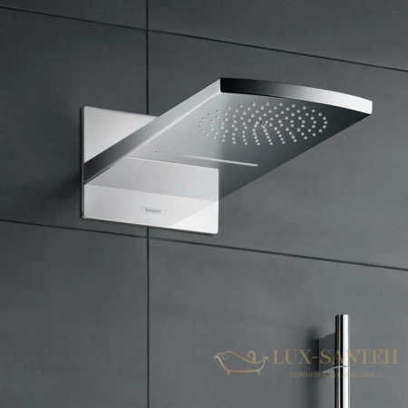 верхний душ hansgrohe rainfall 180 air хром 28433000