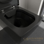 чаша подвесного унитаза villeroy & boch memento 2.0 4633 r0 s5 ebony ceramicplus, черный матовый