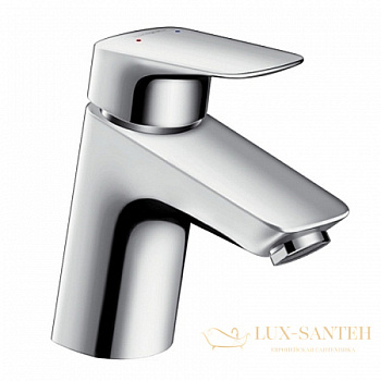 смеситель для раковины hansgrohe logis 71078000, хром