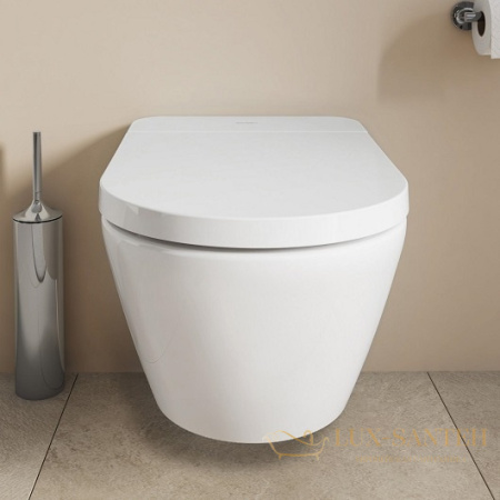 унитаз-биде подвесной duravit d-neo 654000012004300 компакт, белый