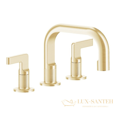 смеситель для раковины gessi inciso 58011.246, gold pvd