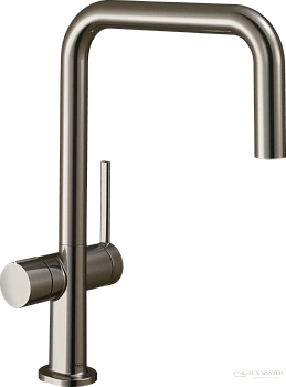 кухонный смеситель hansgrohe talis m54 72807800, с вытяжным изливом, под сталь