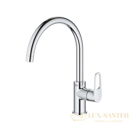 смеситель grohe bauflow 31230001 для мойки, хром