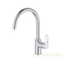 смеситель grohe bauflow 31230001 для мойки, хром