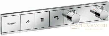 смеситель термостатический для душа hansgrohe rainselect 15381000, хром