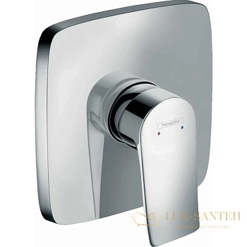 смеситель для душа hansgrohe metris 31456000 (внешняя часть)