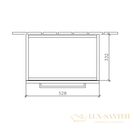 тумба под раковину villeroy & boch avento a88801b1 530х514х352 мм петли справа, crystal grey 