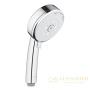 ручной душ grohe new tempesta cosmopolitan 100 27574002 9,5 л/мин, белый