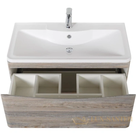 тумба belbagno acqua acqua-900-2c-pia-ps 89,6 см, pino scania